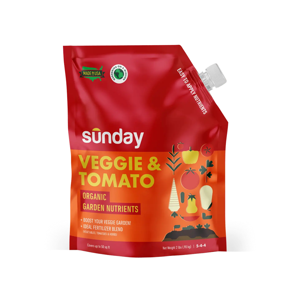 Sunday Veggie & Tomato Organic Garden Fertilizer